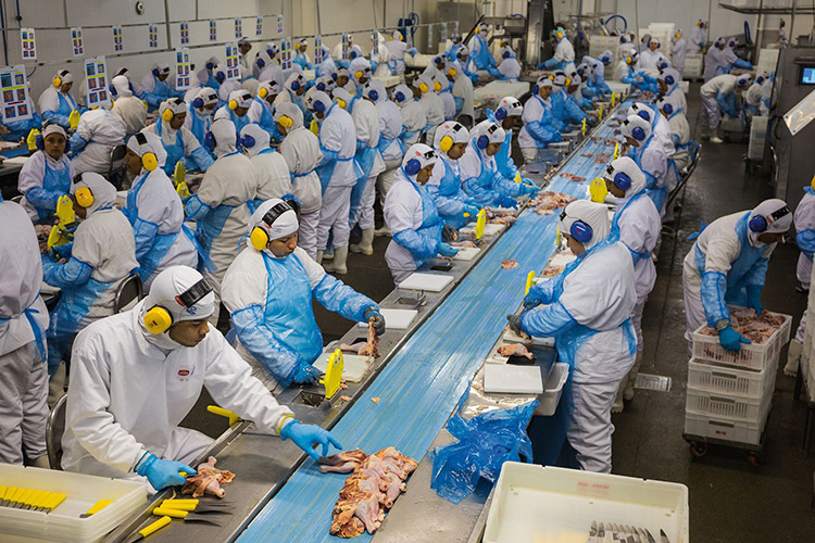 Lắp đặt âm thanh nhà xưởng 5000 mét vuông